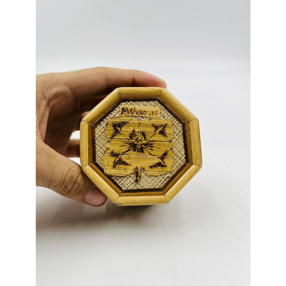 Bahamas Bamboo Trinket Box And Bamboo Nesting Trinket Boxes